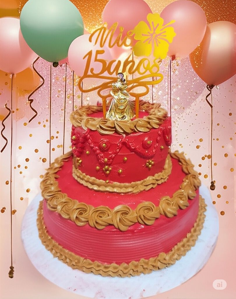 Pastel Diseño XV Años