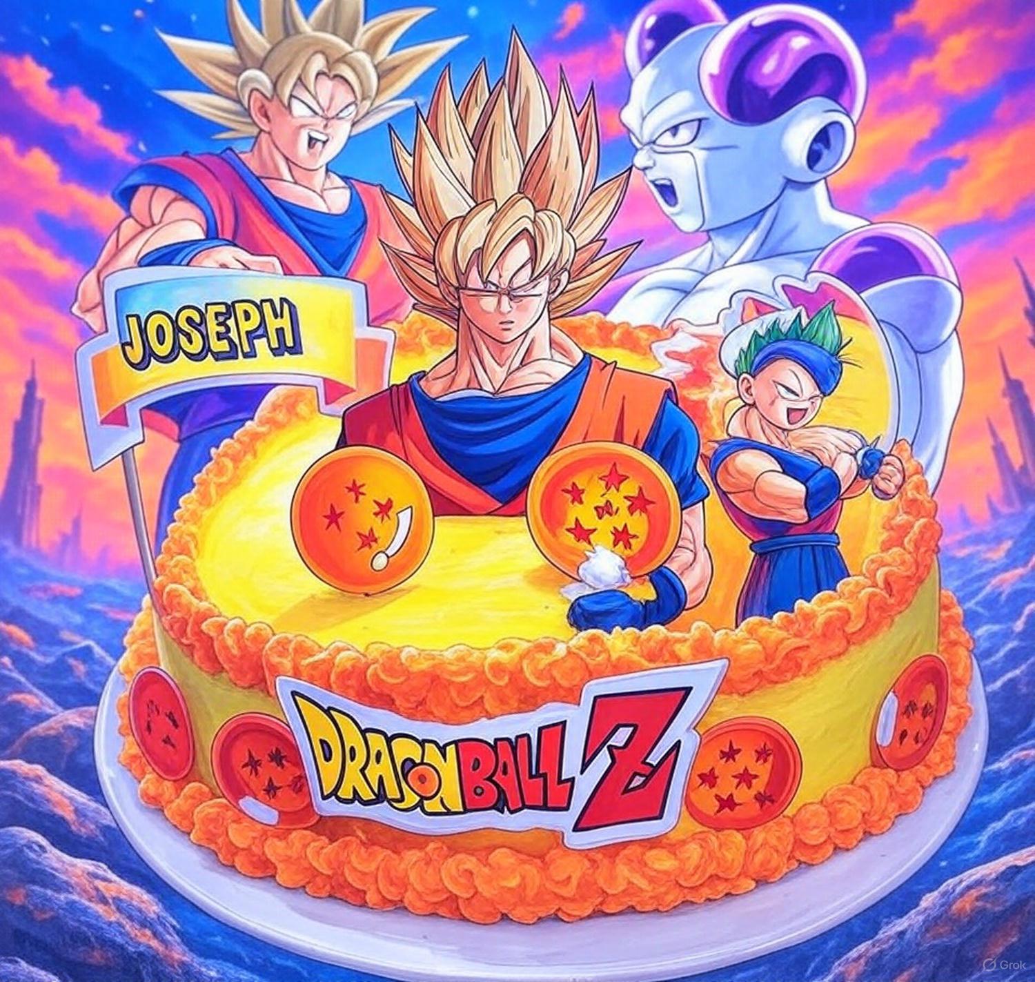Pastel Diseño Dragon Ball V2