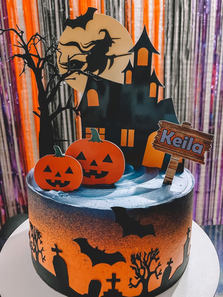 Pastel de Halloween