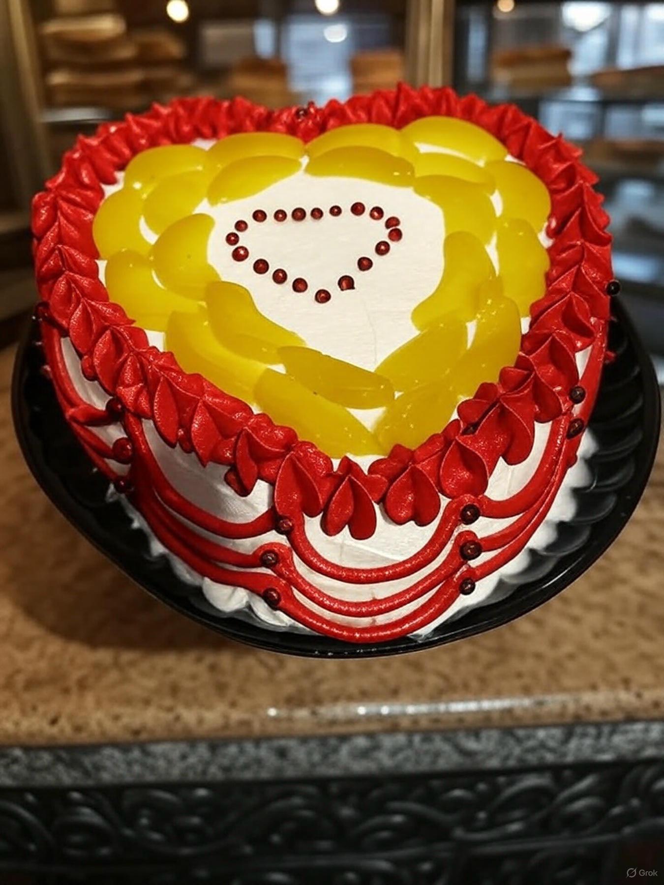 Pastel para San Valentín